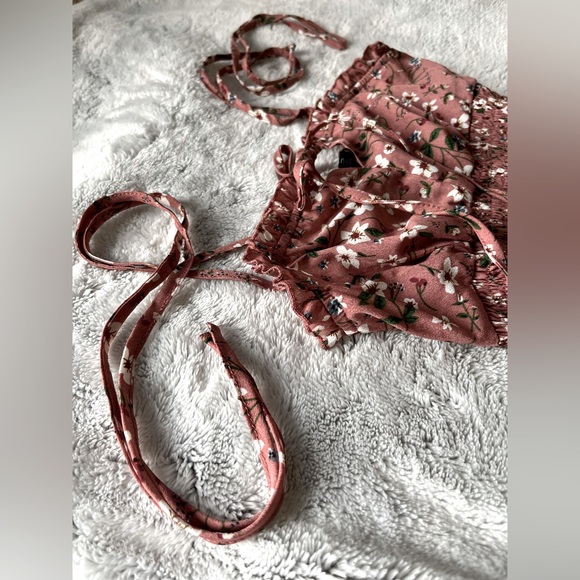 🌸 •ZAFUL• floral print pink dress 🌸 - Picture 2 of 5